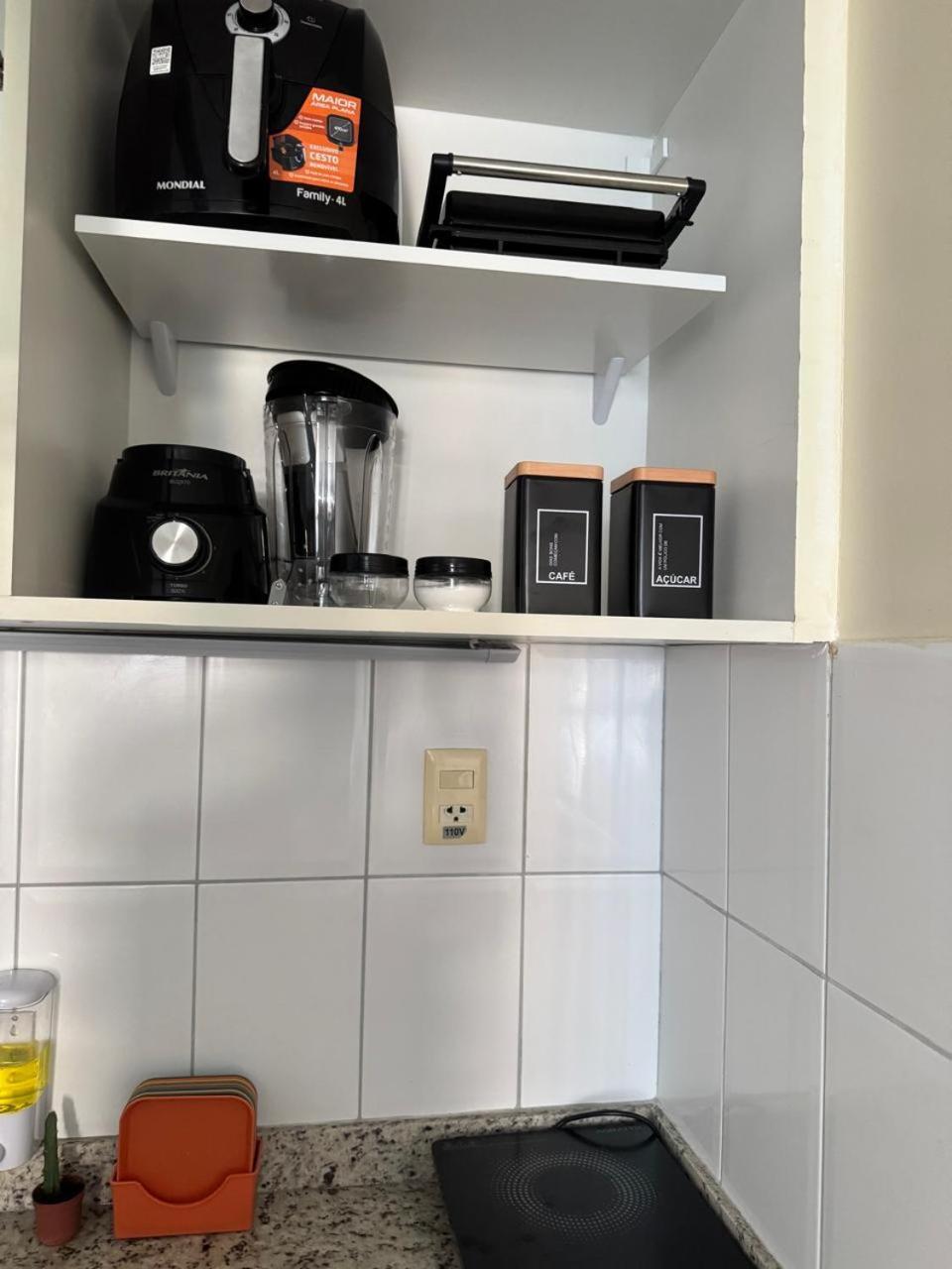 Apartamento Flat America 603 - Cozinha Completa - 100m Do Shopping - Estrutura De Salvador